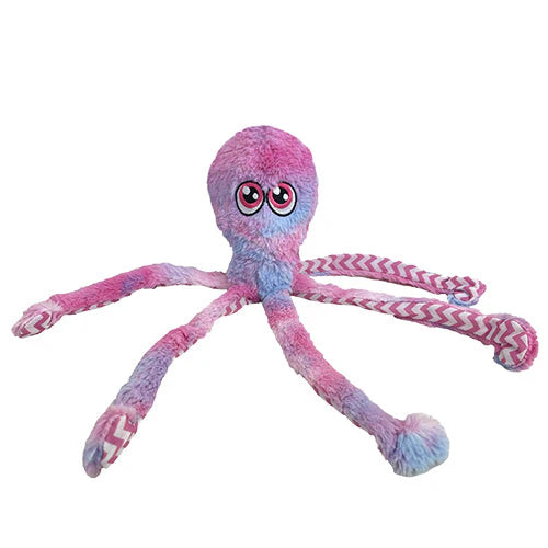 Petlou. Inc - Octopus Pink Tie Dye Dog Toy
