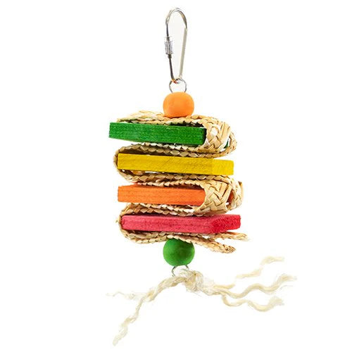 Caitec - Bird Toy Criss Cross Short Stack