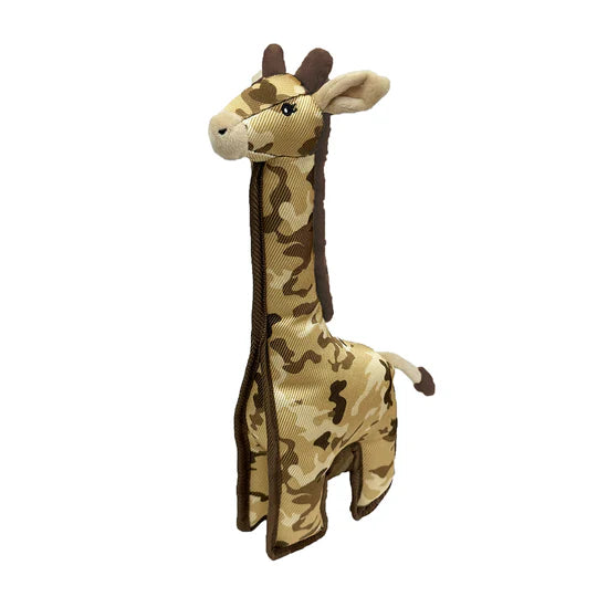 Petlou. Inc - Camo Critters Giraffe Dog Toy