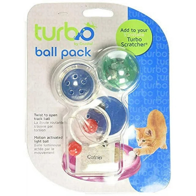 Bergan - Turbo Scratcher Assorted Balls - Replacement Balls