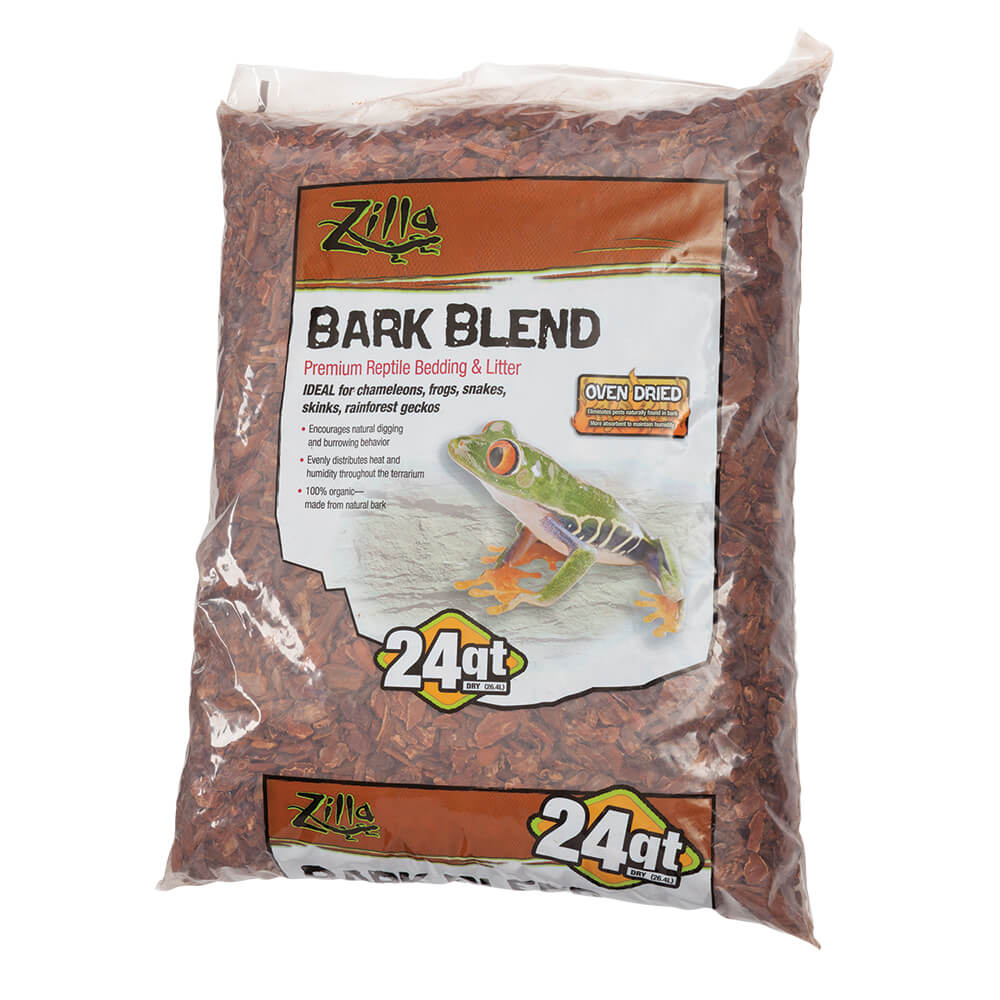 Zilla- Bark Blend Premium Reptile Bedding & Litter-Tropical