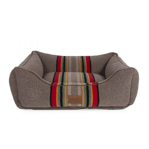 Carolina Pet Company - Pendleton Kuddler Vintage Camp Mineral Umber Dog Bed