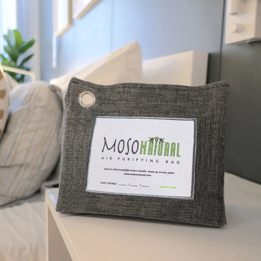 Moso Natural Air Purifying Bags f/ Bedroom, Living, Kitchen