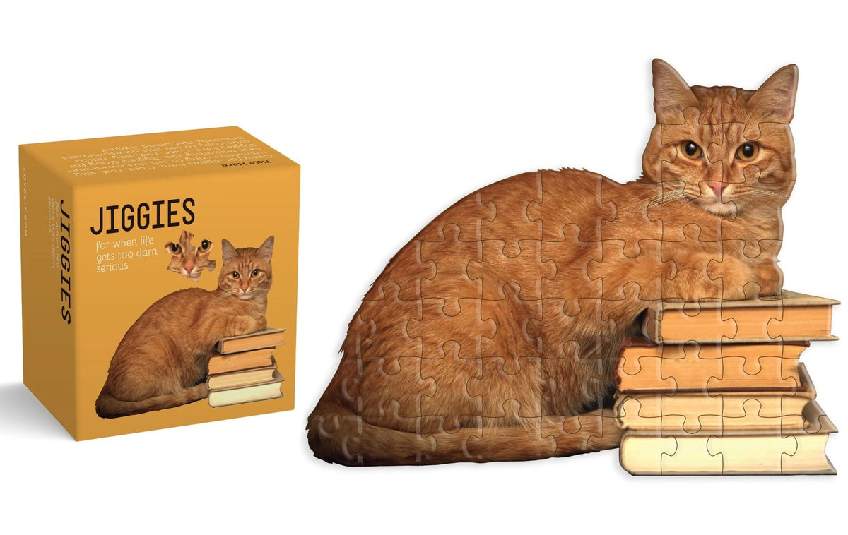 Gibbs Smith - Cat Reader Jiggie Puzzle