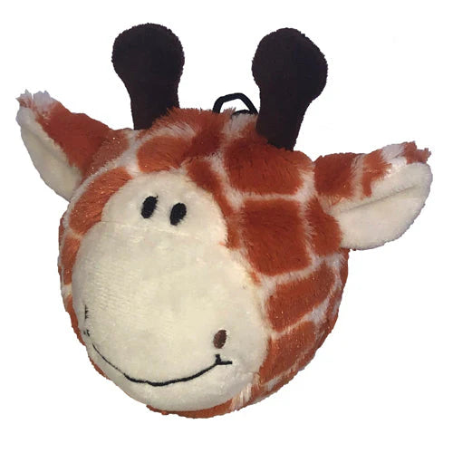 Petlou. Inc - EZ Squeaky Giraffe Ball 4" Dog Toy