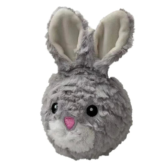 Petlou. Inc - EZ Squeaky Rabbit Ball 4"