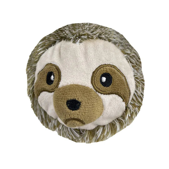 Petlou. Inc - EZ Squeaky Sloth Ball 4" Dog Toy