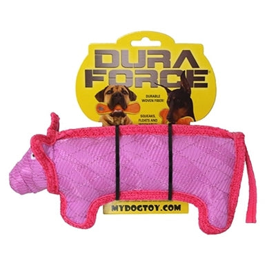 Tuffy Dog Toys - DuraForce Pig Durable Squeak Toy