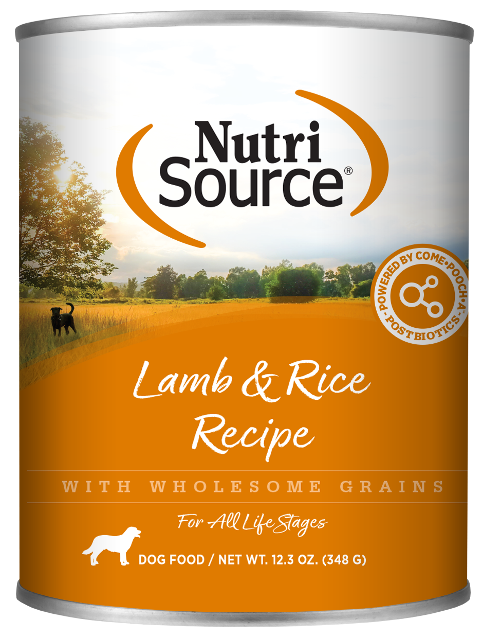 NutriSource - Lamb & Rice All Life Stages Dog Food Can
