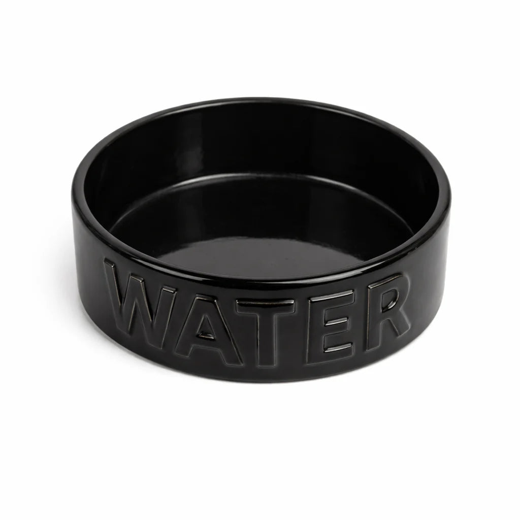 Park Life Designs - Classic "Water" Black Pet Bowl