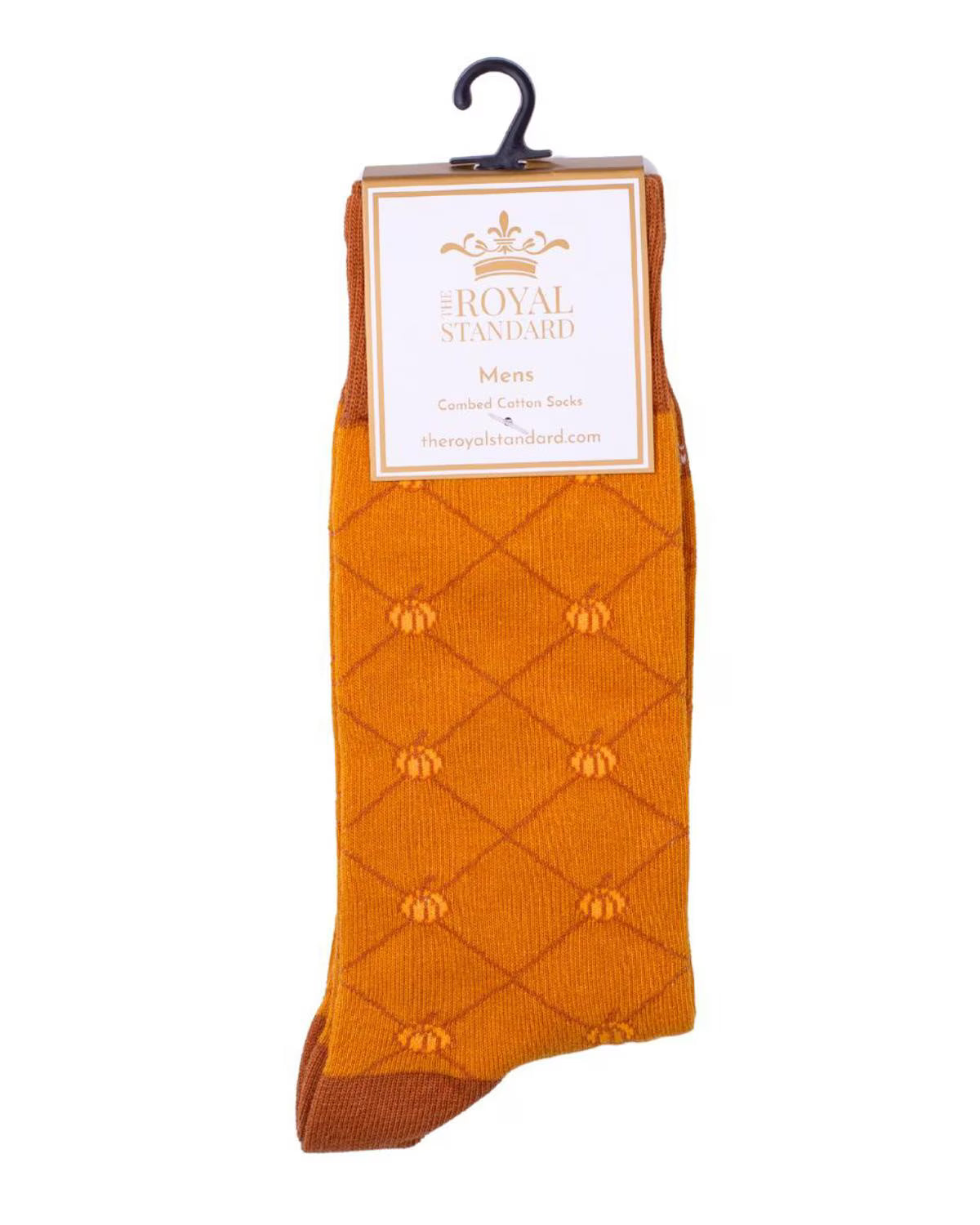 The Royal Standard - Men's Pumpking Trellis Socks