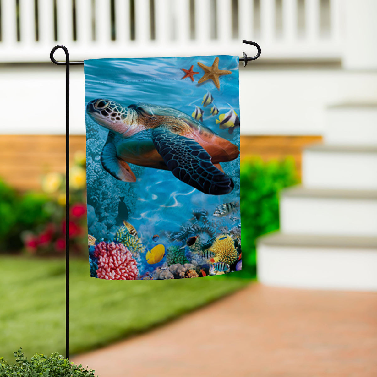 Evergreen Enterprises - Flag Sea Turtle