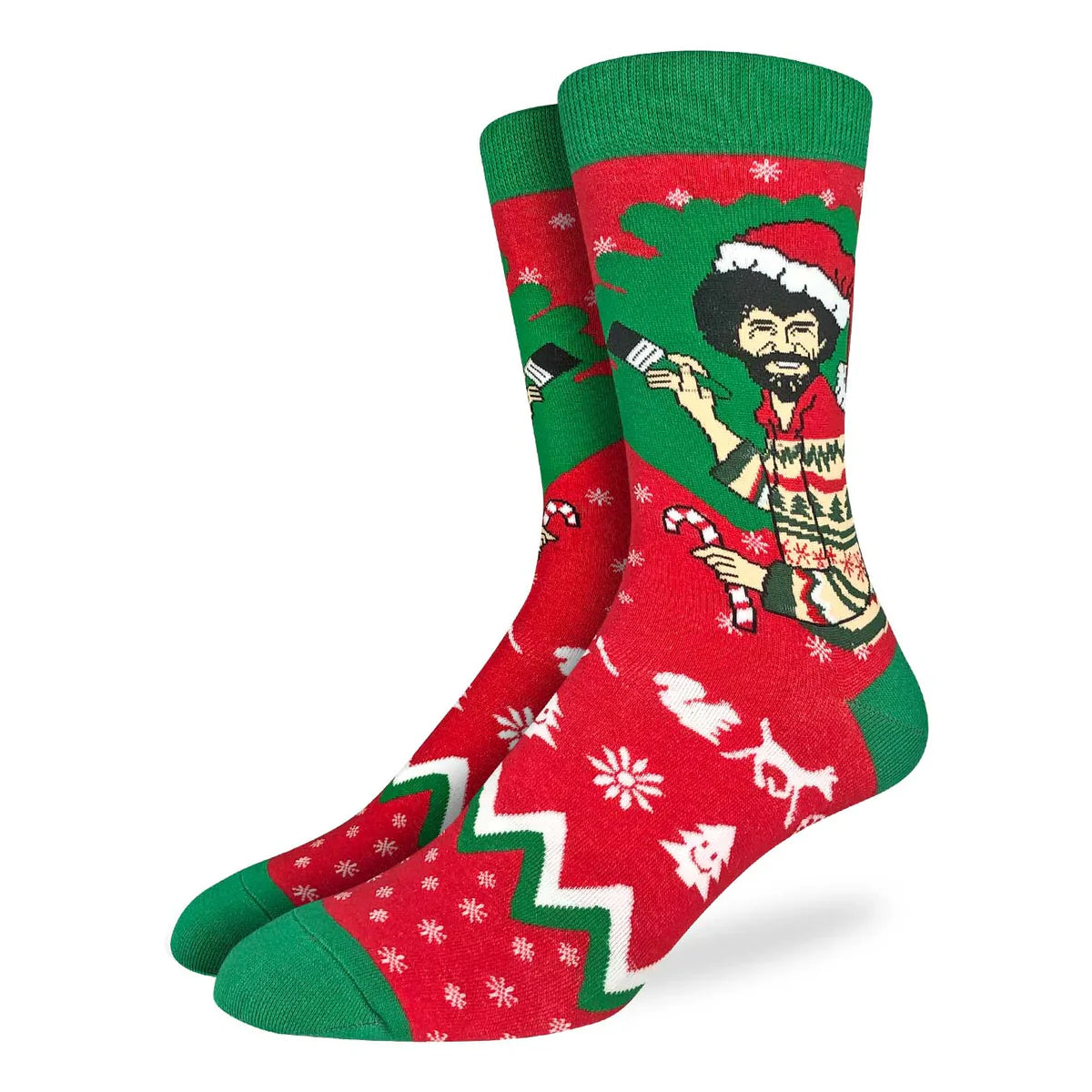 Good Luck Sock - Bob Ross Christmas