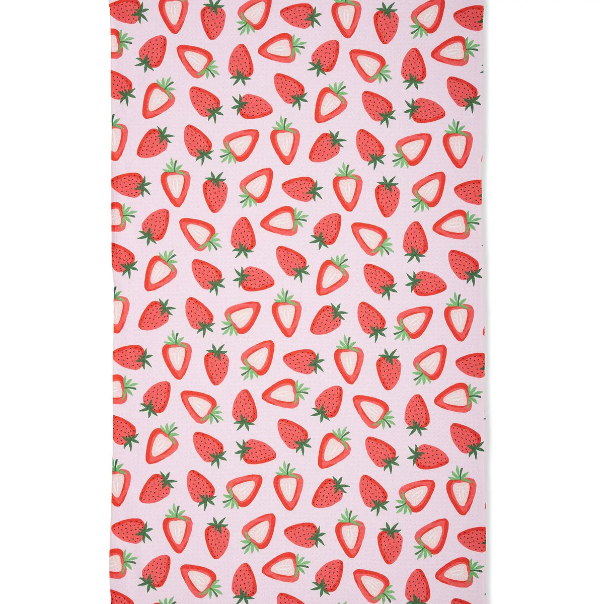 Geometry - Tea Towel Sweet Strawberry - Southern Agriculture