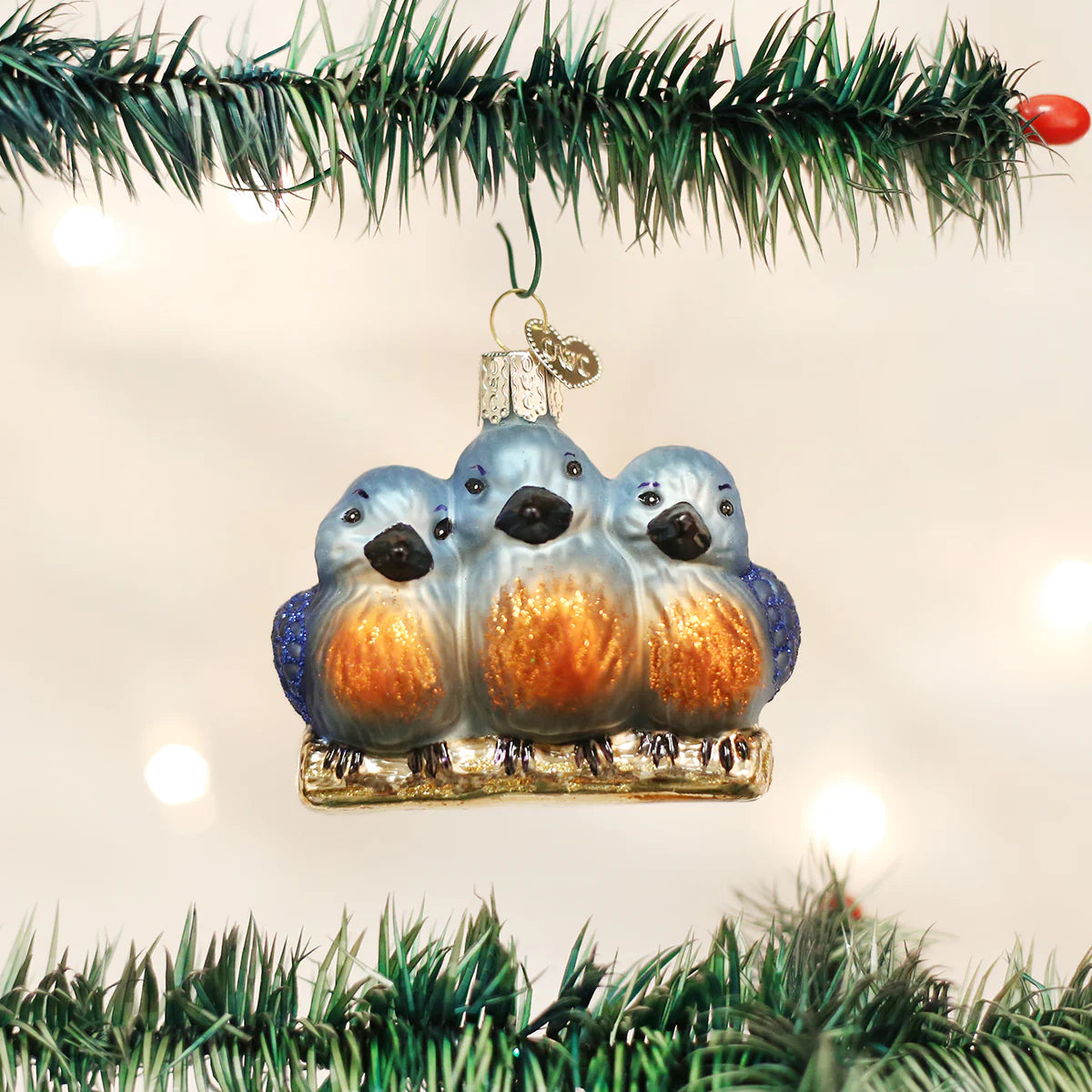 Old World Christmas - Feathered Friends Ornament