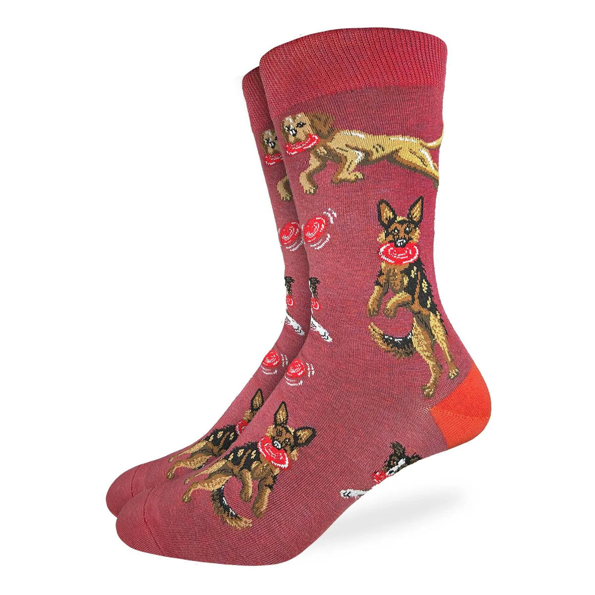 Good Luck Sock - Dogs Catching Frisbees