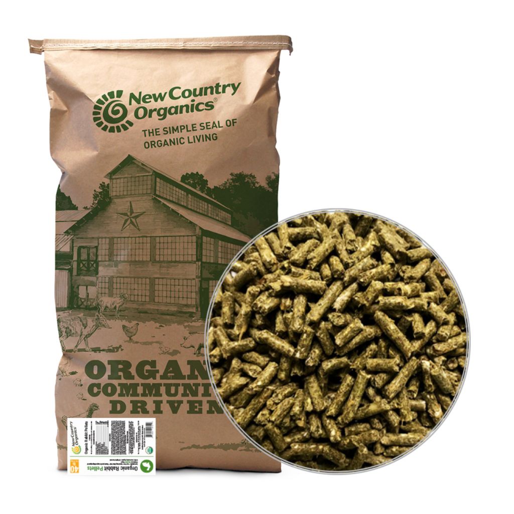New Country Organics - Rabbit Feed Pelleted - 40 lbs
