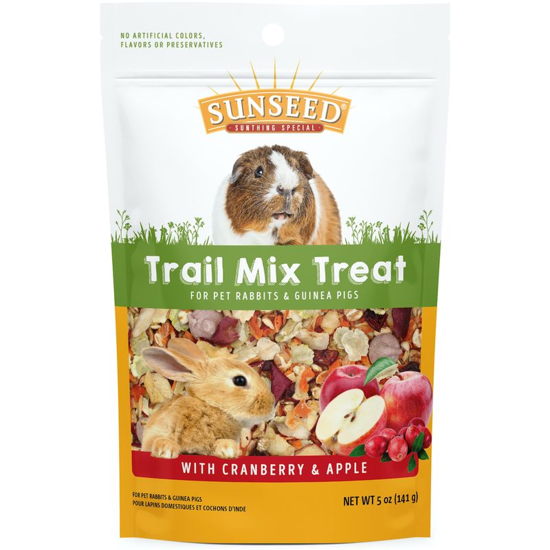 Sunseed - Trail Mix Treat with Cranberry & Apple for Rabbits and Guinea Pigs