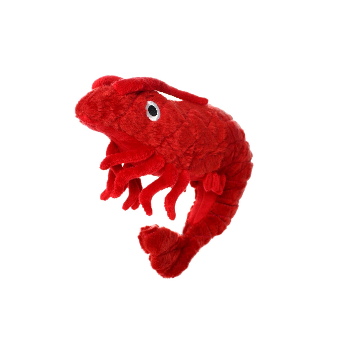 Tuffy Dog Toys - Mighty Ocean Prawn Plush Squeaky Durable Toy