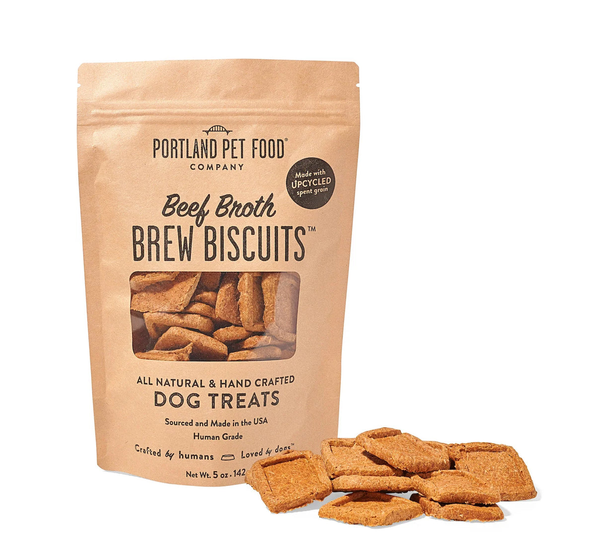Portland Pet Food - Beef Broth Brew Biscuits Dog Treats