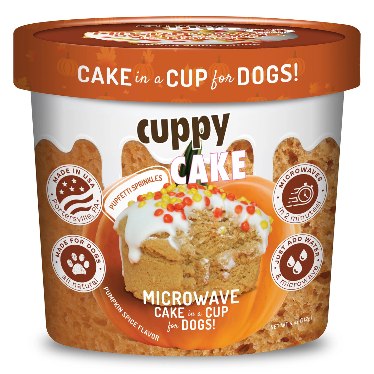 Puppy Cake - Cuppy Cake Mix Pumpkin Spice