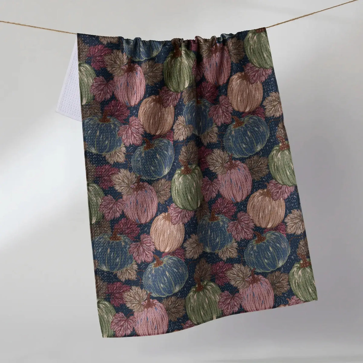 Geometry - Tea Towel Harvest Moon