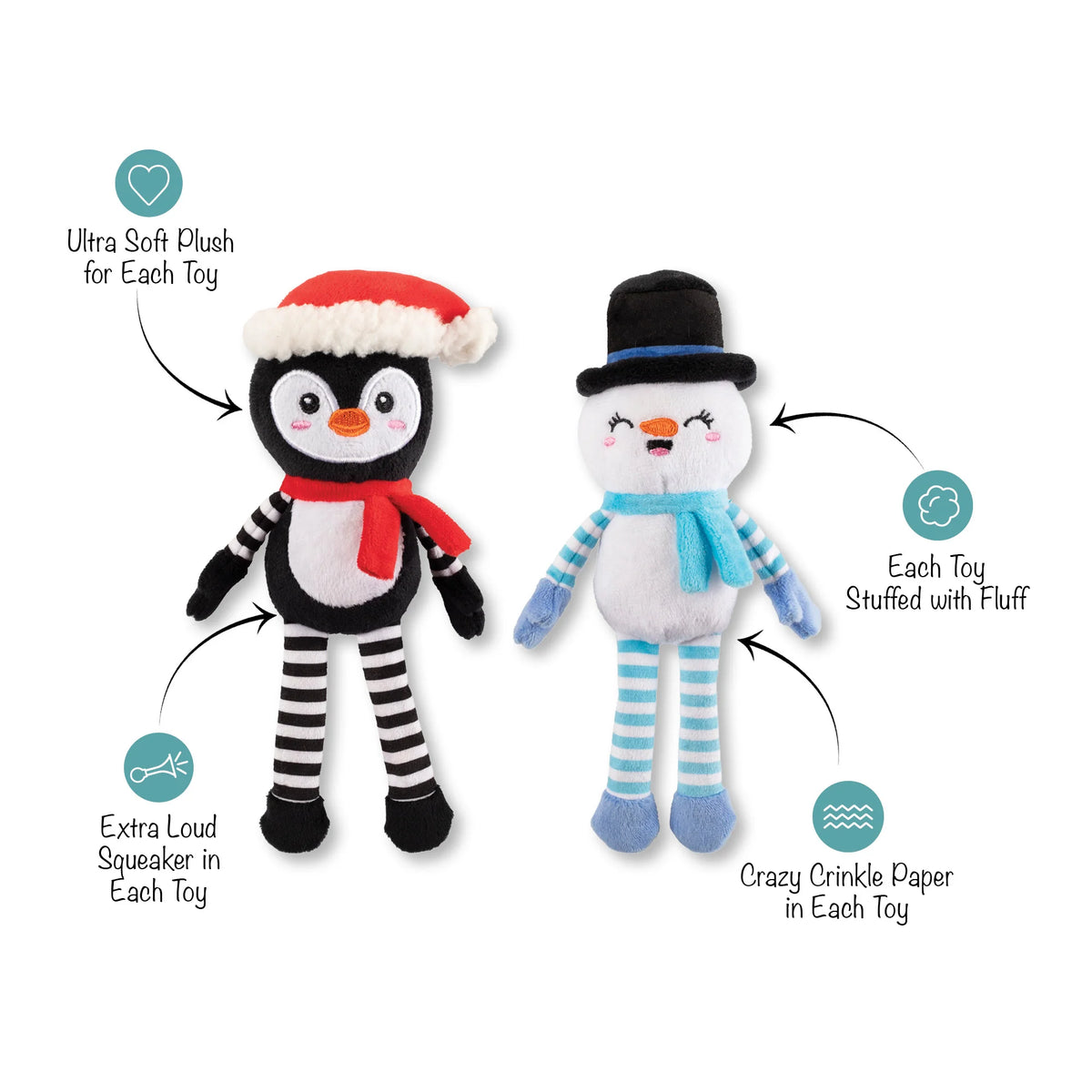 Petshop by Fringe Studio - Dog Toy 2 Pcs Set Ultimate Chiller