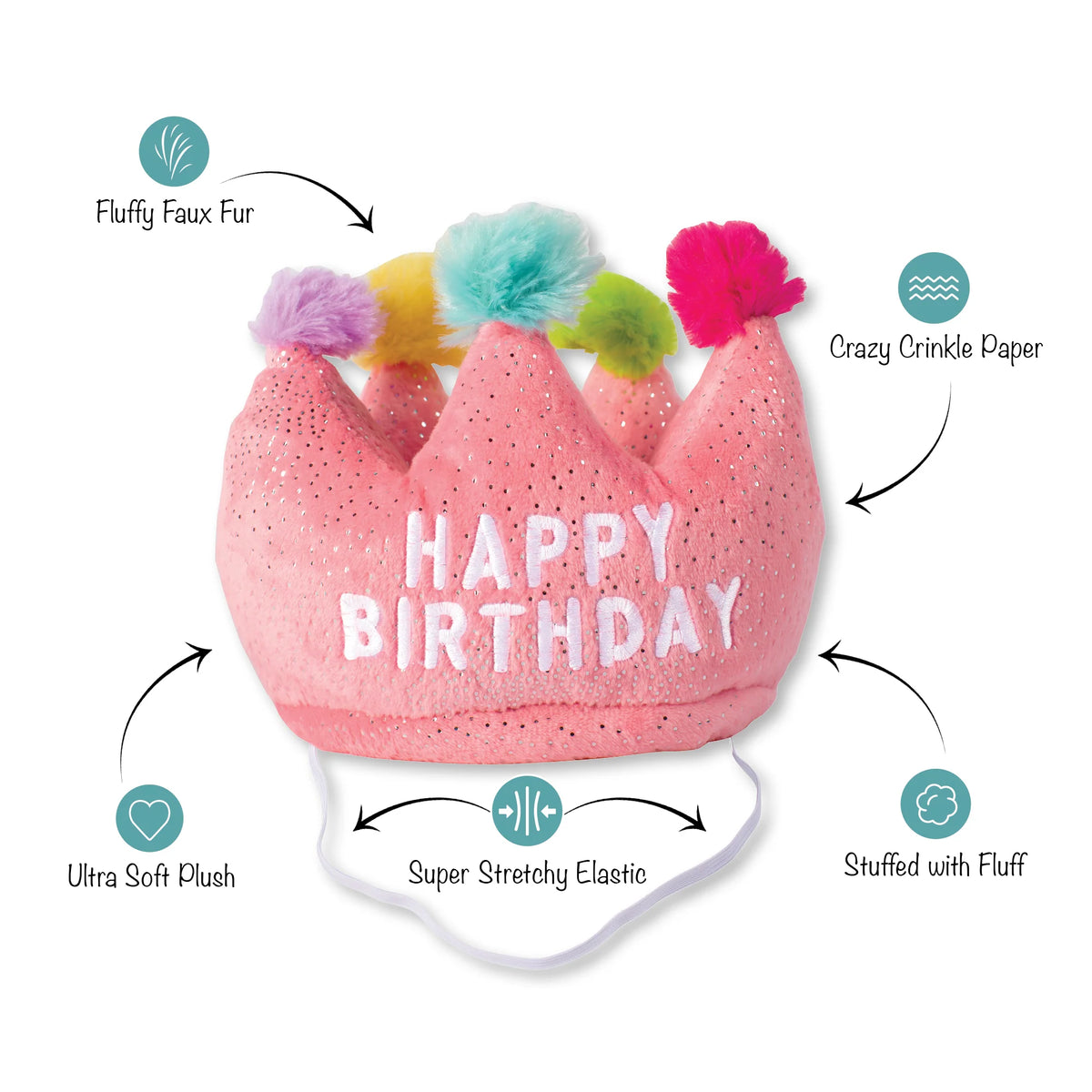 Petshop by Fringe Studio - Dog Toy If the Crown Fits