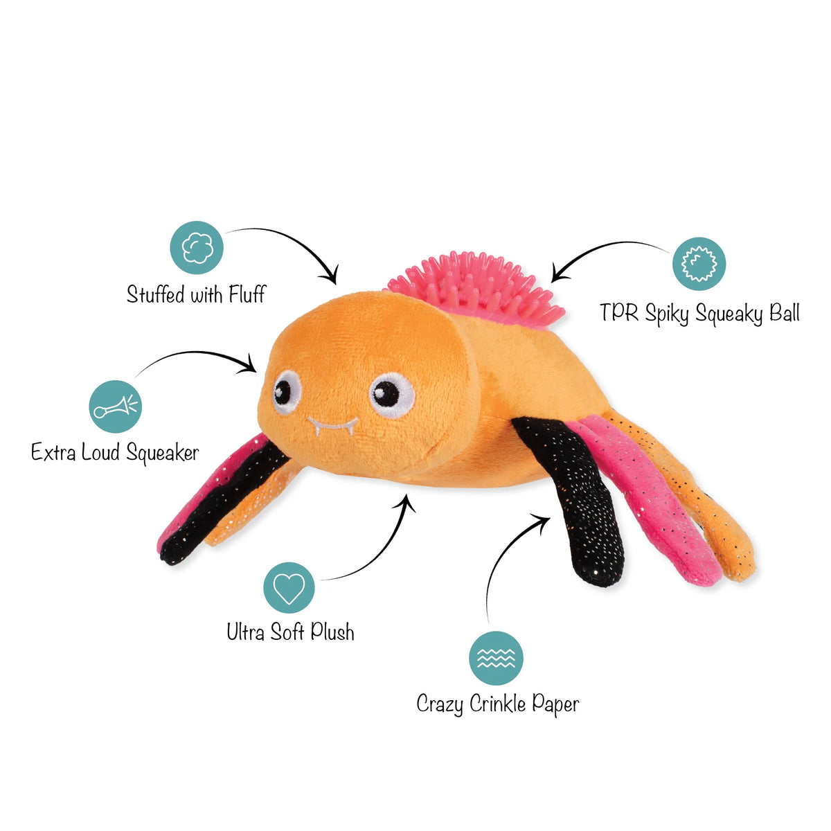 Petshop by Fringe Studio - Dog Toy STOP BUGGING ME PLUSH