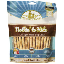 Fieldcrest Farms - Nothin' To Hide Twists Beef Rawhide Alternative Dog Chews