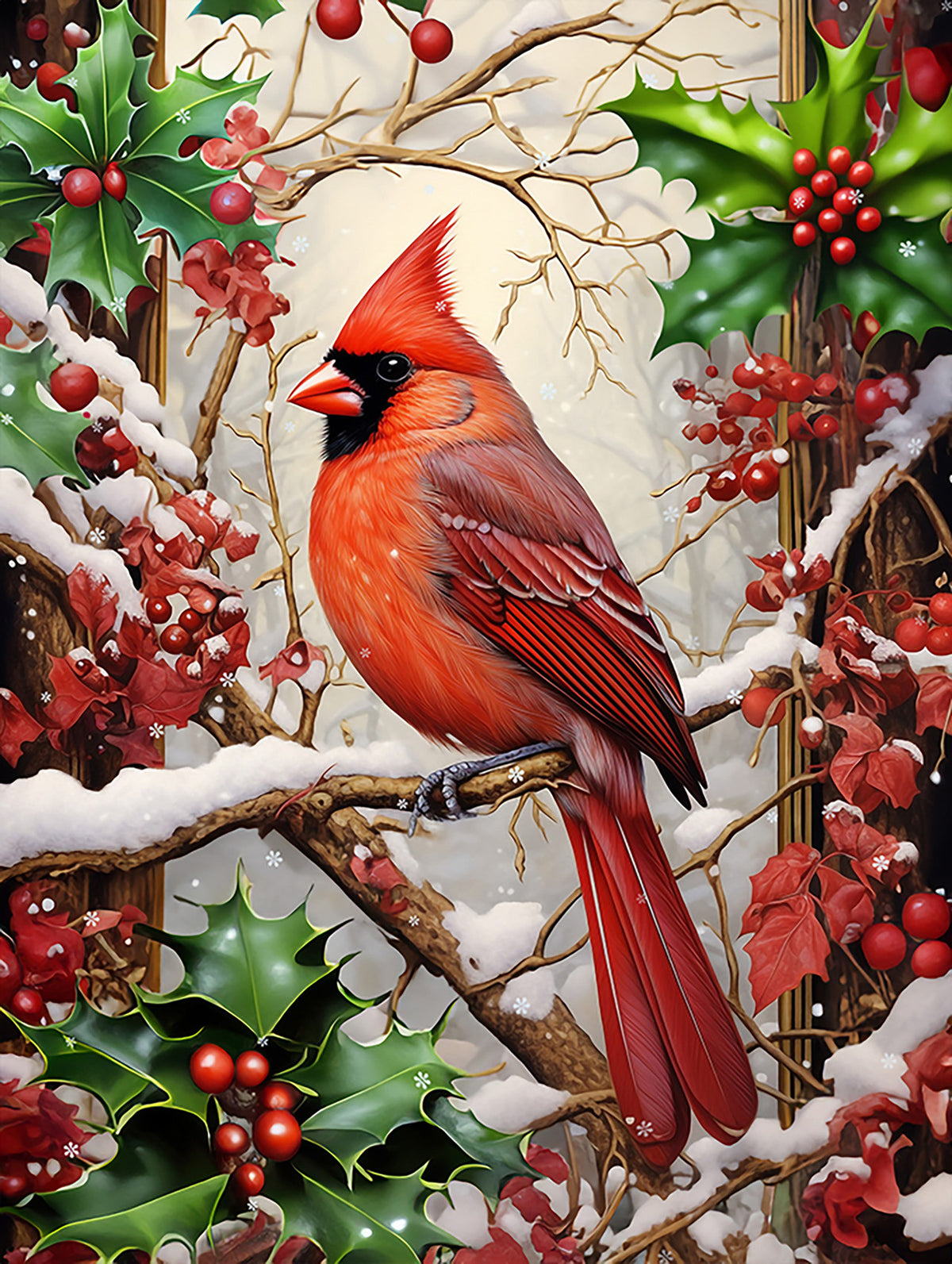 Allied Products-Springbok - Cardinal Carol Puzzle
