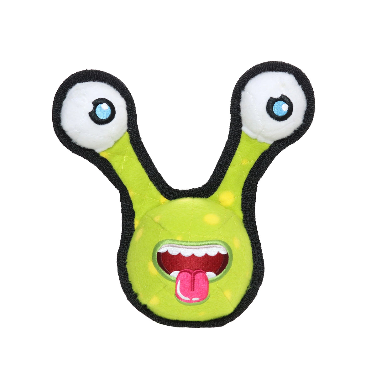 Tuffy Dog Toys - Tuffy Alien Ball Green 2 Eye