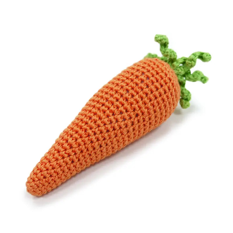 Dogo Pet - Crochet Carrot Dog Toy