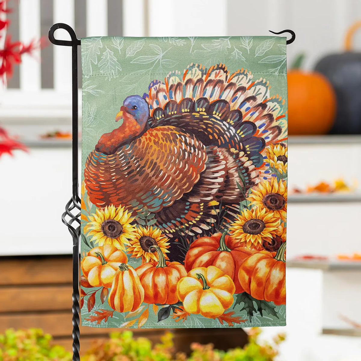 Evergreen Enterprises - Flag Grateful Gathering Turkey