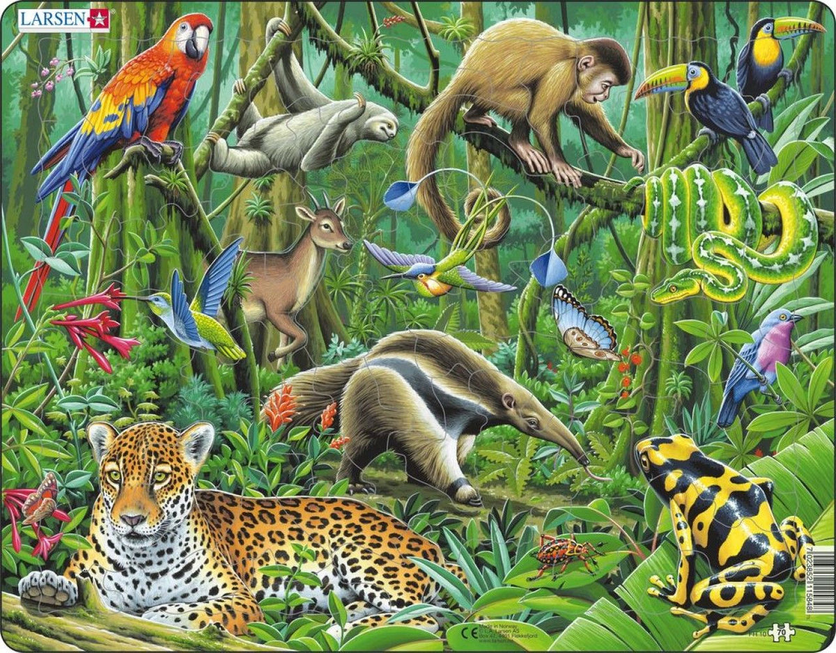 Allied Products-Springbok - South American Rainforest Puzzle