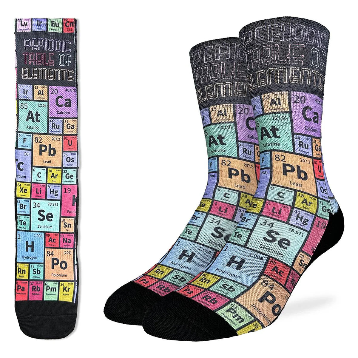 Good Luck Sock - Periodic Table of Elements