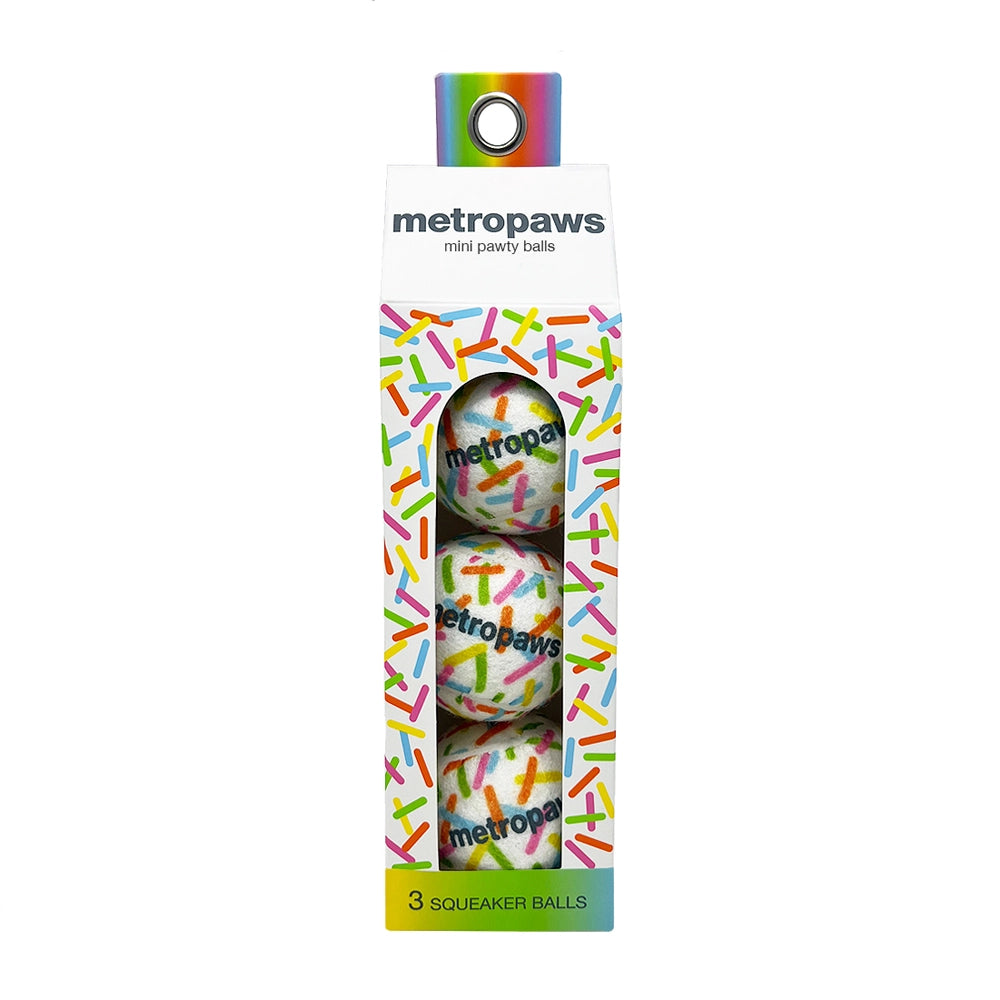 Metropaws - Metroballs Pawty Balls (3 Pack)