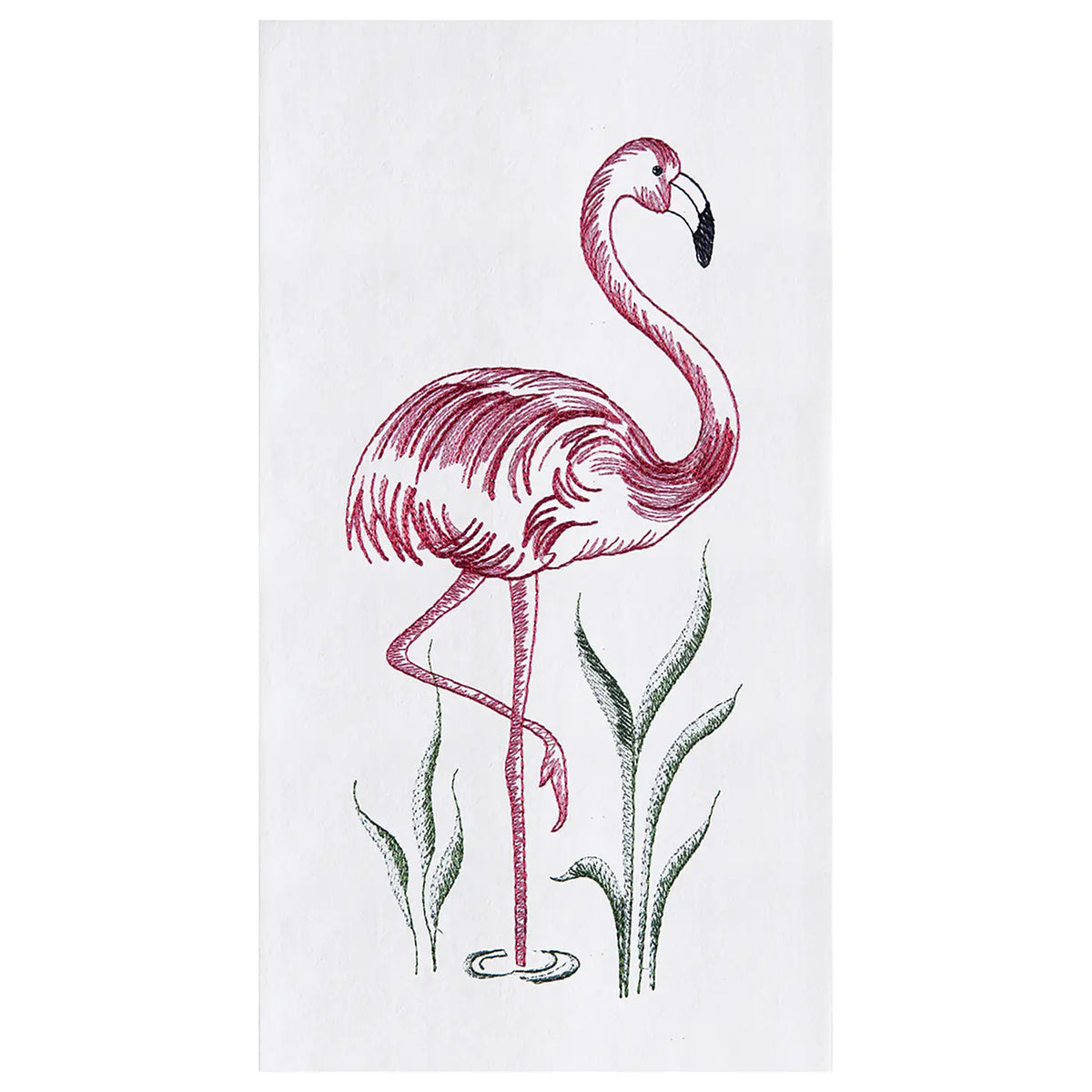 C & F Home - Coastal Flamingo Bird Kitchen Towel