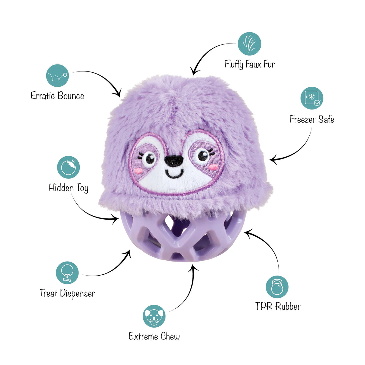 Petshop by Fringe Studio - Dog Toy Plush Not Fast And Furious