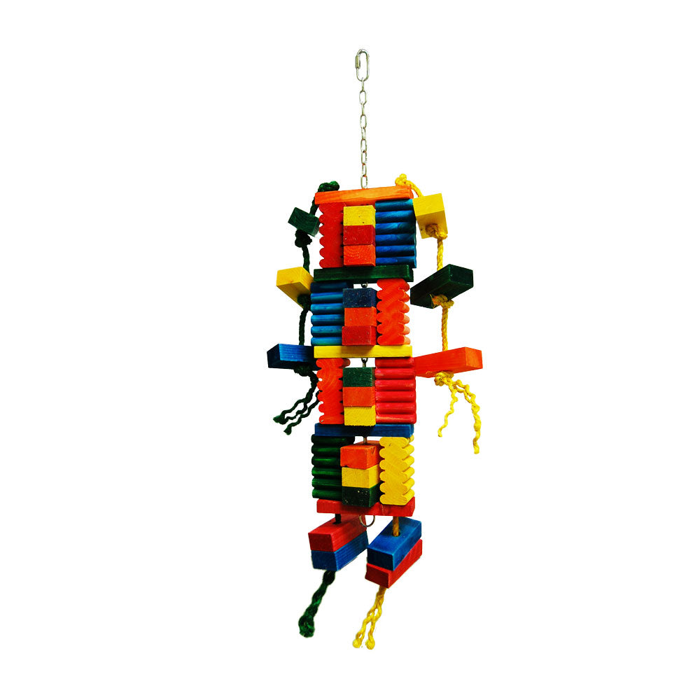 Fun-Max - Twist Mammoth Block Stack Bird Toy - Southern Agriculture