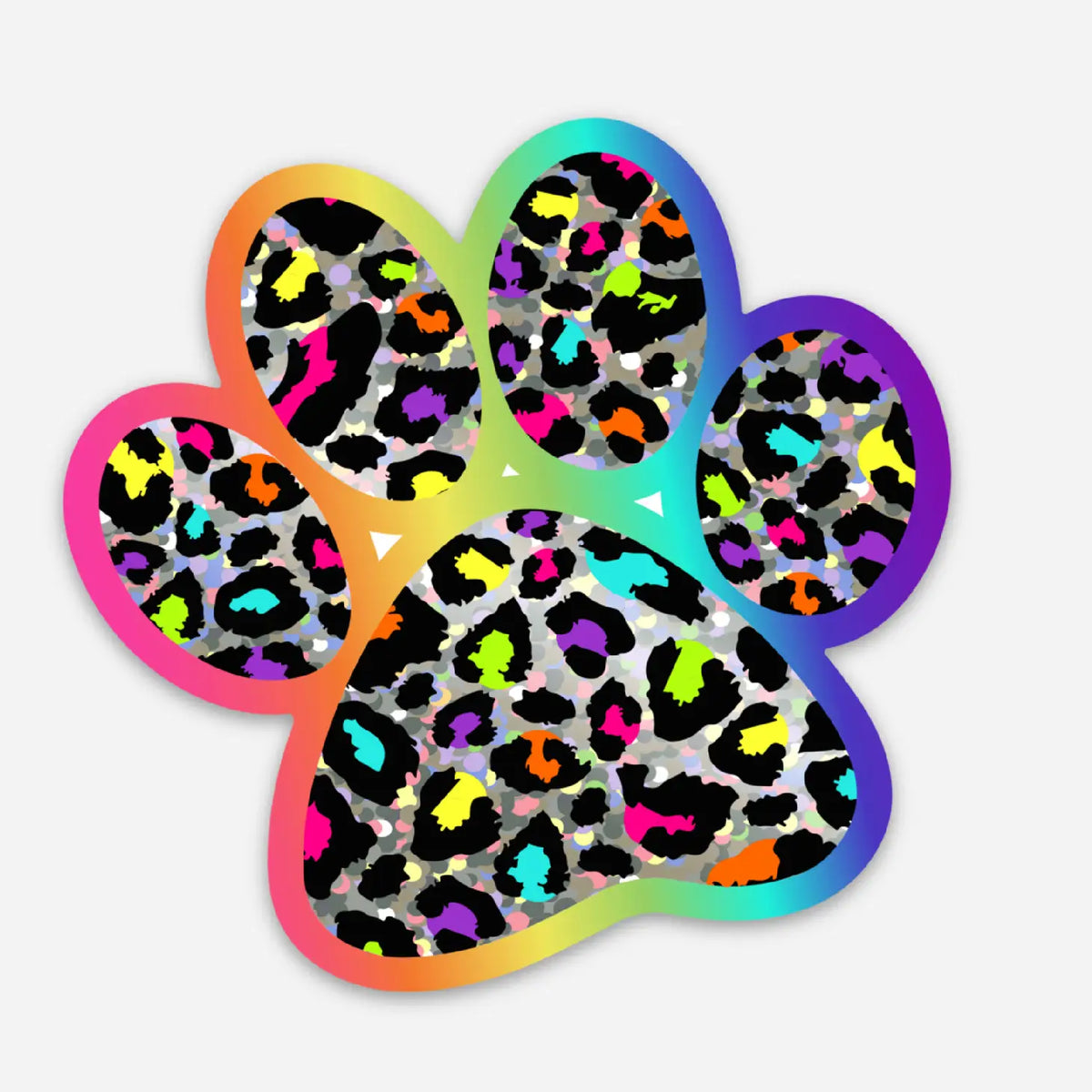 Sticker - Glitter Paw Print