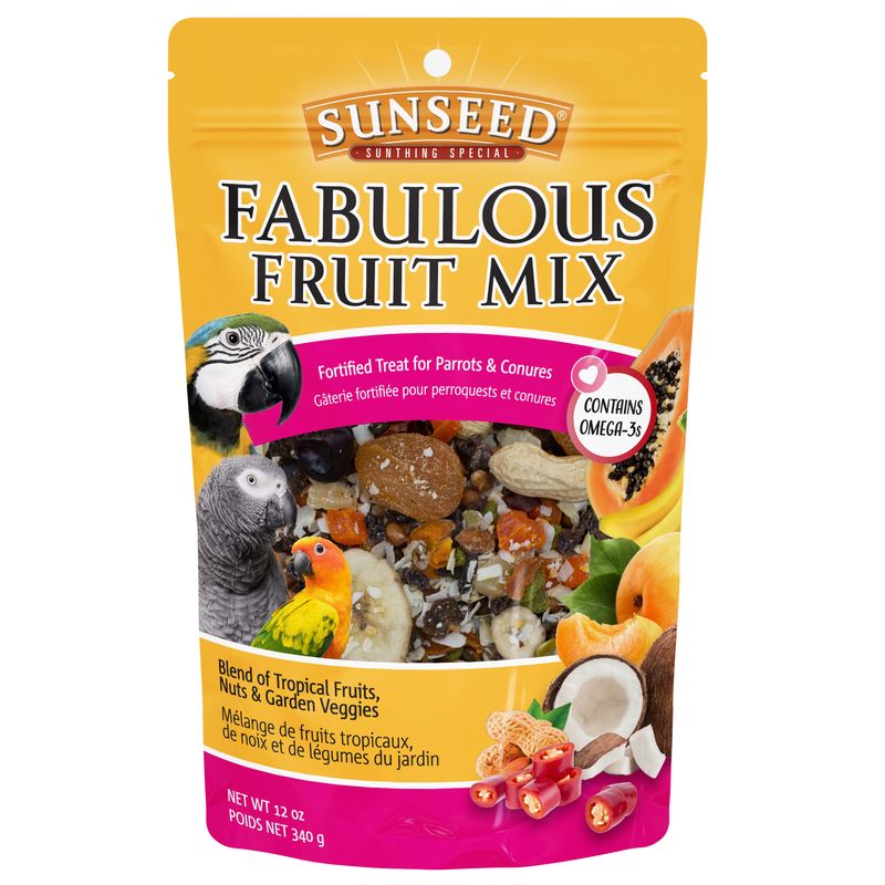 Fabulous Fruit Mix for Parrots & Conures