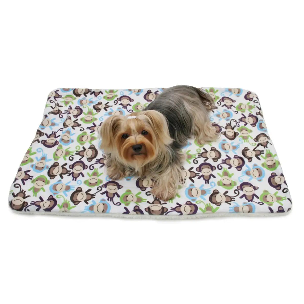 Klippo Pet - Blanket Monkey Double Layered Ultra Soft Minky Plush