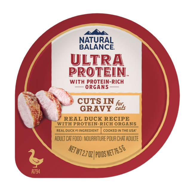 Natural Balance - Ultra Protein Cuts in Gravy Duck Cat Wet Food