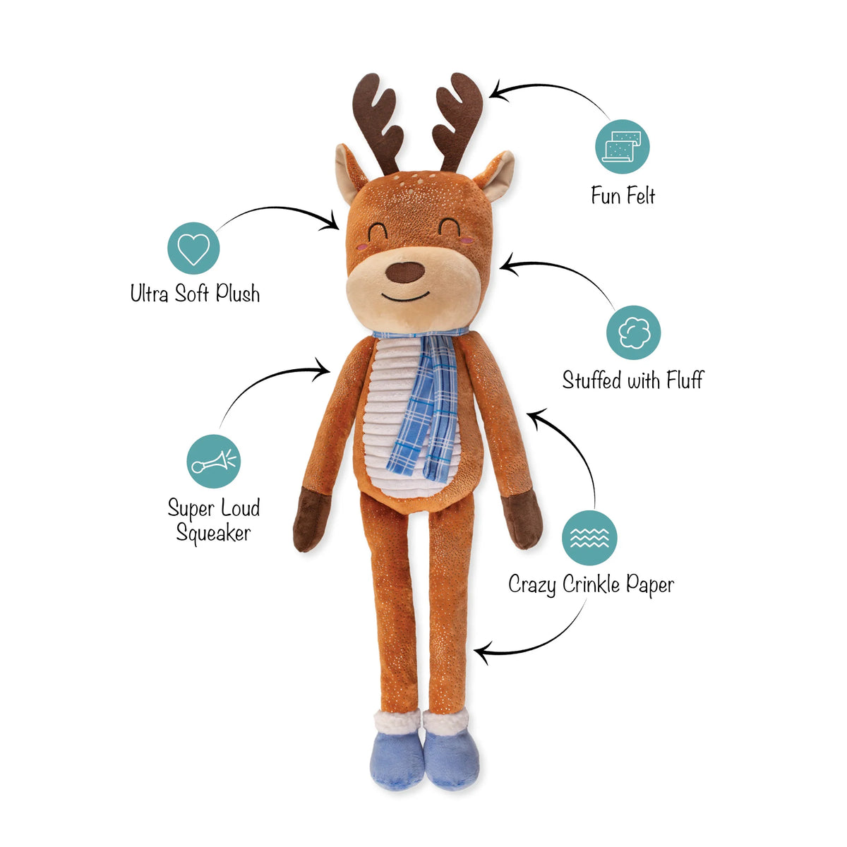 Petshop by Fringe Studio - Dog Toy Dashin' Around