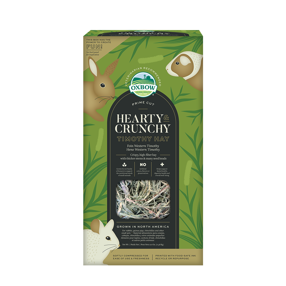 Oxbow - Prime Cut Hearty & Crunchy Timothy Hay Small Animal Treat by Oxbow