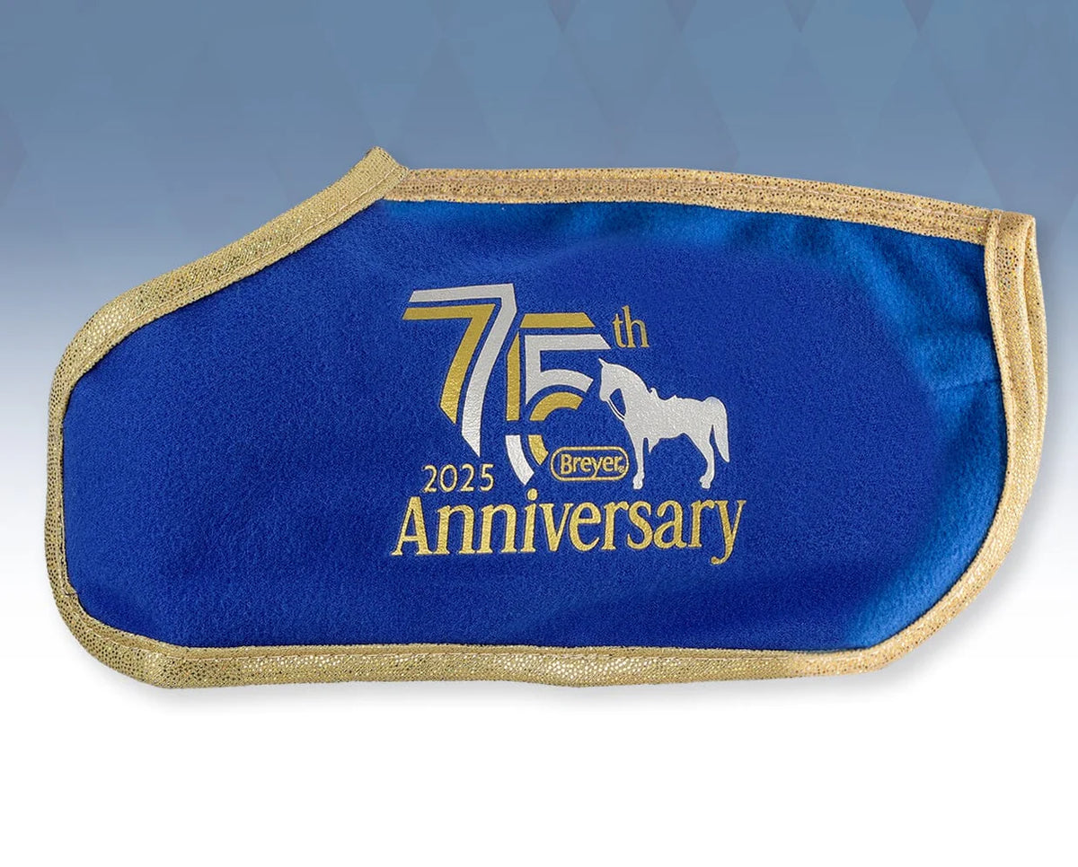 Breyer - 75th Anniversary Blanket Blue/Gold