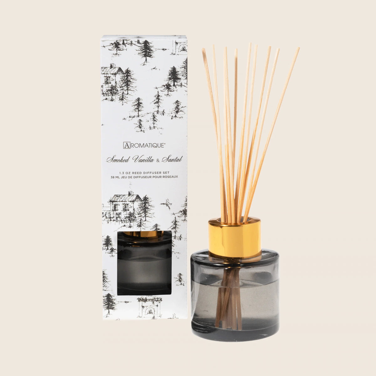 Aromatique - Mini Reed Diffuser Smoked Vanilla & Santal