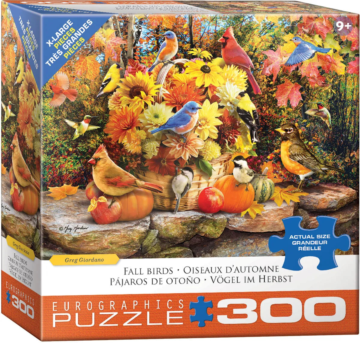 Eurographics Puzzles - Puzzle Fall Birds