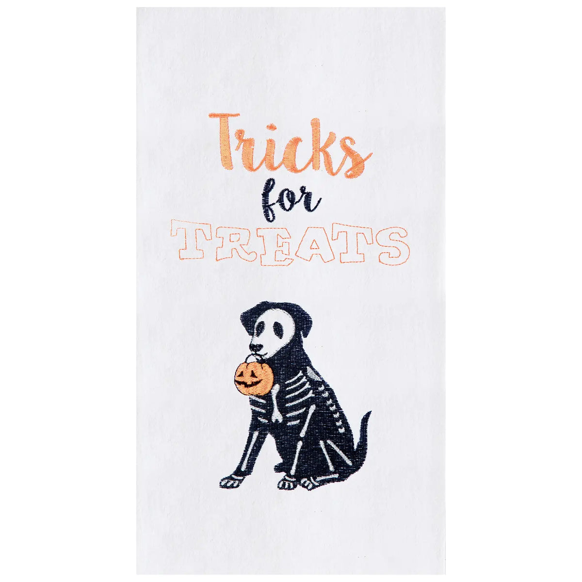 C & F Home - Halloween Tricks For Treats Dog Kitchen Towel